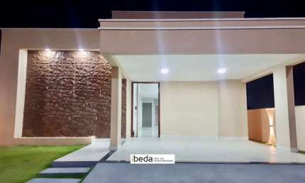 ibeda - Casa à venda no condomínio Natural Ville - Sala, 3 quartos (1 suíte), 4v