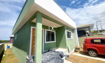Casa em condomínio fechado com 3 quartos à venda na Estrada Henfil, Pindobas, Maricá por R$ 470.000