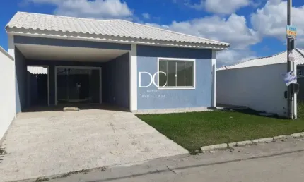 Casa em condomínio fechado com 3 quartos à venda na Estrada Oscar Vieira da Costa Júnior, 04, Cajueiros (Itaipuaçu), Maricá, 116 m2 por R$ 520.000