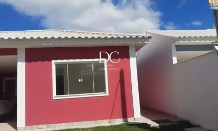 Casa em condomínio fechado com 3 quartos à venda na Estrada Oscar Vieira da Costa Júnior, 04, Cajueiros (Itaipuaçu), Maricá, 116 m2 por R$ 520.000