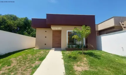 Casa em condomínio fechado com 3 quartos à venda na Estrada Henfil, Pindobas, Maricá por R$ 540.000