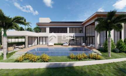 Casa em condomínio fechado com 4 quartos à venda na Avenida Manoel Polycarpo de Azevedo Joffily Junior, 100, Swiss Park, Campinas, 500 m2 por R$ 3.980.000