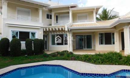 Casa em condomínio fechado com 4 quartos para alugar na Rua Taperebá, 26, Loteamento Alphaville Campinas, Campinas, 492 m2 por R$ 20.000