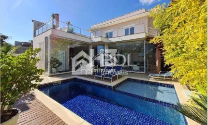 Casa em condomínio fechado com 4 quartos à venda na Rua José Rodrigues de Oliveira, 473, Alphaville Dom Pedro 3, Campinas, 309 m2 por R$ 3.499.000
