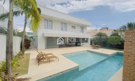 Casa em condomínio fechado com 5 quartos à venda na Rua das Ixias, 107, Alphaville Dom Pedro, Campinas, 491 m2 por R$ 5.600.000