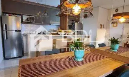 Apartamento com 2 quartos à venda na Avenida Thereza Ana Cecon Breda, 1801, Vila São Pedro, Hortolândia, 59 m2 por R$ 310.000