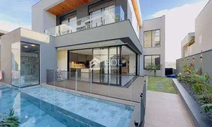 Casa em condomínio fechado com 4 quartos à venda na Rua Torello José Della Maggiore Orlandi, 44, Alphaville Dom Pedro 3, Campinas, 400 m2 por R$ 4.700.000