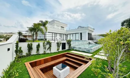 Casa em condomínio fechado com 4 quartos à venda na Rua Professor Roberto Magalhães Randi, 107, Loteamento Mont Blanc Residence, Campinas, 630 m2 por R$ 7.500.000