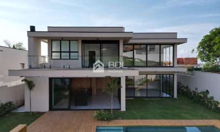 Casa em condomínio fechado com 5 quartos à venda na Rua Romilda Aparecida Cruz, 10, Residencial Jatibela, Campinas, 500 m2 por R$ 7.000.000