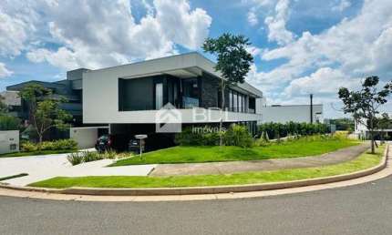 Casa em condomínio fechado com 4 quartos à venda na Rua Ettore Rebecca, 161, Alphaville Dom Pedro 2, Campinas, 390 m2 por R$ 5.690.000