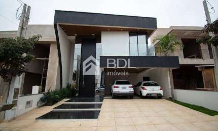 Casa em condomínio fechado com 3 quartos à venda na Avenida Olívio Franceschini, 850, Parque Ortolândia, Hortolândia, 210 m2 por R$ 1.965.000