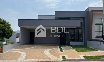 Casa em condomínio fechado com 3 quartos à venda na Rua Fícus, 1, Parque Olívio Franceschini, Hortolândia, 172 m2 por R$ 1.050.000