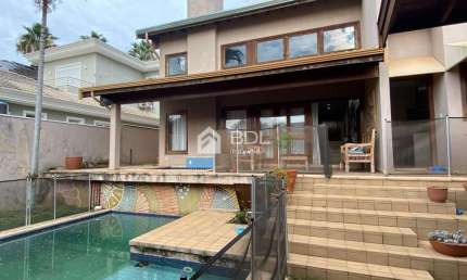 Casa em condomínio fechado com 4 quartos para alugar na Rua das Ixias, 107, Alphaville Dom Pedro, Campinas, 410 m2 por R$ 18.000