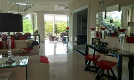 Casa em condomínio fechado com 4 quartos à venda na Rua das Ixias, 107, Alphaville Dom Pedro, Campinas, 600 m2 por R$ 5.850.000