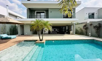 Casa em condomínio fechado com 4 quartos à venda na Rua Professor Roberto Magalhães Randi, 107, Loteamento Mont Blanc Residence, Campinas, 453 m2 por R$ 5.990.000