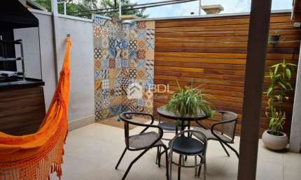 Casa em condomínio fechado com 3 quartos à venda na Rua Professor Antônio Nogueira Braga, 76, Parque Rural Fazenda Santa Cândida, Campinas, 98 m2 por R$ 850.000