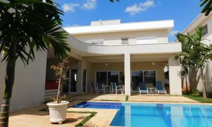 Casa em condomínio fechado com 5 quartos à venda na Rua das Ixias, 107, Alphaville Dom Pedro, Campinas, 322 m2 por R$ 2.690.000
