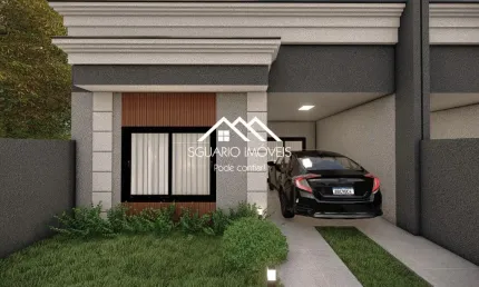 R$ 550 MIL - CASA (NA PLANTA) 82 m², 3 QUARTOS (1 SUÍTE), COSTEIRA, ARAUCÁRIA/PR.