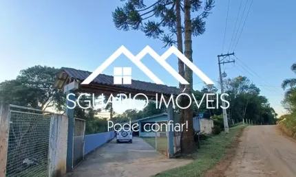 R$ 450 MIL - ACEITA IMÓVEL ATÉ R$ 300 MIL, CARRO, CAMINHÃO - CHÁCARA 12.000 m² EM AGUDOS DO SUL/PR.