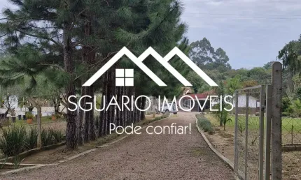 R$ 580 mil (estuda imóvel/veículo) - chácara plana 4.200 m², casa 3 qts, chimboveiro, mandirituba/pr.