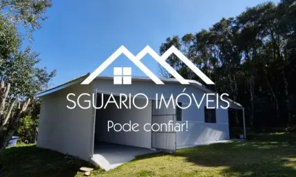 R$ 700 mil - chácara 20.800 m², casa nova com 3 quartos, tanque, rio abaixo, fazenda rio grande/pr.