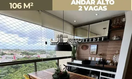 3 Quartos no Brisas Residencial Clube Reformado com Dependência Completa 02 Vagas