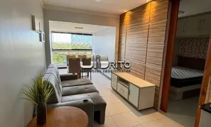 ALUGUEL APARTAMENTO MOBILIADO 52 M² QUARTO E SALA E VARANDA| 2 VAGAS DE GARAGEM| CAMINHO DAS ÁRVORES