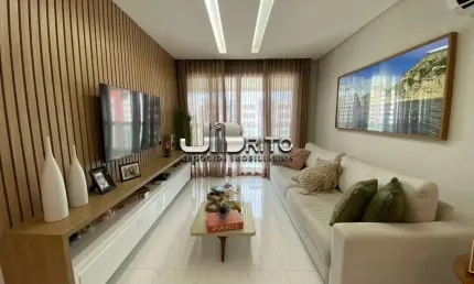 APARATAMENTO 126 M² 3 SUÍTES COM GABINETE FINAMENTE DECORADO VARANDA GOURMET, LOTEAMENTO AQUARIUS