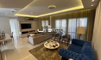 Apartamento 3 suítes+ home 164 m² nascente vista frontal, horto florestal
