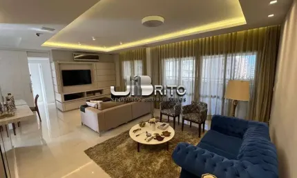 Apartamento 3 suítes+ home 164 m² nascente vista frontal, horto florestal