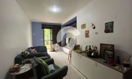Apartamento à venda em niterói, icaraí, com 2 quartos, 60m²
