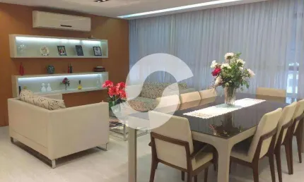 Apartamento à venda em niterói, icaraí, com 3 quartos, 161m²