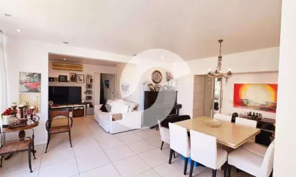 Apartamento à venda em niterói, icaraí, com 3 quartos, 120m²