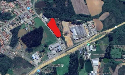 Terreno comercial para alugar na Av. Dr. Alexandre Jamil Sabbag, Abranches, Contenda