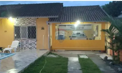Casa luxuosa em guaratuba-pr seu sonho de ter sua casa na praia esta aqui! aceita financiamento