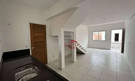 Sobrado novo com 2 dormitórios à venda, 65 m² - Chácara Rincão - Cotia/SP