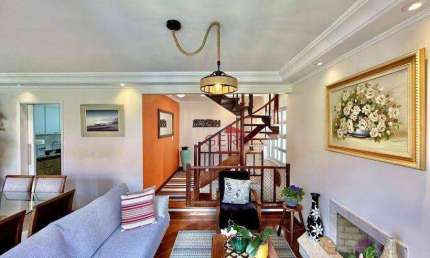 Villagio – Sobrado 3D/1Suite, 209m², home office, lareira e lazer!