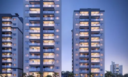 Lindo apartamento com 2 Dormitórios sendo 1 Suíte no Bairro São João.