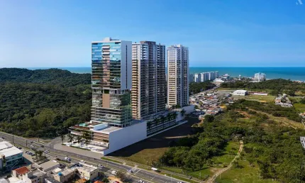 Cobertura para venda possui 238 m²com 3 suítes na praia brava