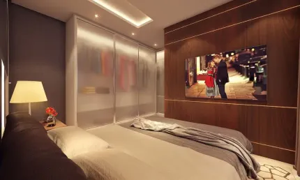 Apartamento para venda tem 54m² com 2 quartos  sendo 1 Suíte em Dom Bosco - Itajaí - SC
