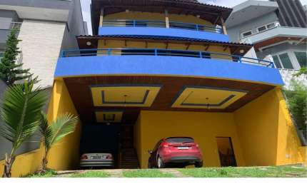 Casa em Condomínio para Venda em Mogi das Cruzes, Cidade Parquelandia, 4 dormitórios, 2 suítes, 3 banheiros, 10 vagas