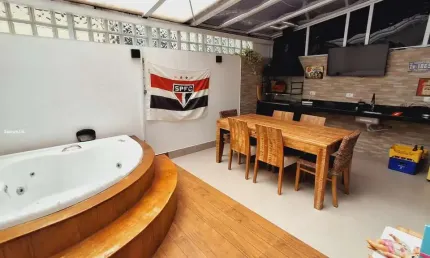 Casa em Condomínio para Venda em São Bernardo do Campo, Demarchi, 3 dormitórios, 1 suíte, 3 banheiros, 2 vagas