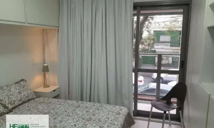Apartamento com 1 dormitório à venda, 24 m² por r$ 430.000,00 - campo belo - são paulo/sp