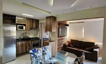 Apartamento com 1 dormitório para alugar, 48 m² por R$ 5.200,00/mês - Campo Belo - São Paulo/SP