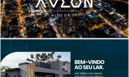 Loft com 1 quarto à venda no Alto da Rua XV, Curitiba 