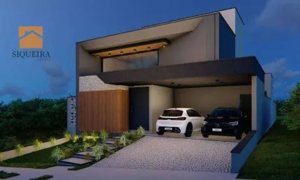 Cond. Chácara Ondina - Casa com 3 dormitórios à venda, 186 m² por R$ 1.790.000 - Condomínio Chácara Ondina - Sorocaba/SP