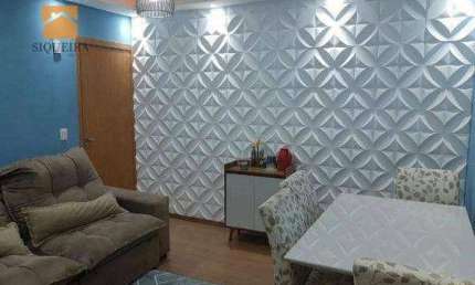 Condomínio Salamanca - Apartamento com 2 dormitórios à venda, 48 m² por R$ 295.000 - Jardim São Carlos - Sorocaba/SP
