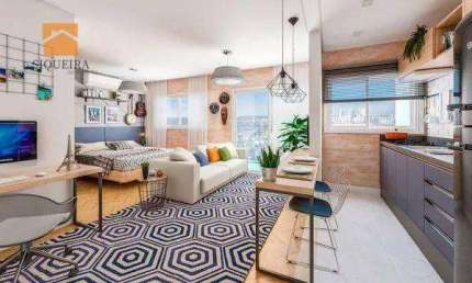 Edifício Nothing Hill - Apartamento com 1 dormitório à venda, 37 m² por R$ 450.000 - Jardim Portal da Colina - Sorocaba/SP