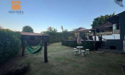 Chácara com 4 dormitórios, 814 m² - venda por R$ 980.000 ou aluguel por R$ 6.750/mês - Residencial Aquarius - Araçoiaba da Serra/SP