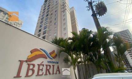 Residencial Ibéria - Apartamento com 3 dormitórios para alugar, 90 m² por R$ 4.977/mês - Parque Campolim - Sorocaba/SP